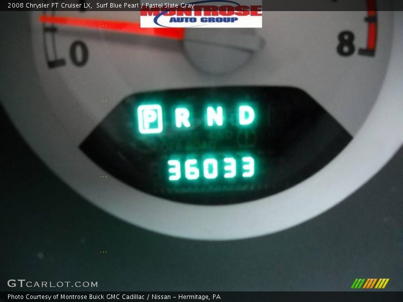 Surf Blue Pearl / Pastel Slate Gray 2008 Chrysler PT Cruiser LX