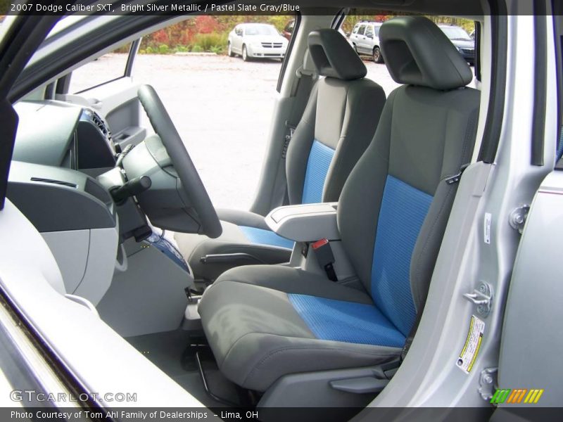 Bright Silver Metallic / Pastel Slate Gray/Blue 2007 Dodge Caliber SXT