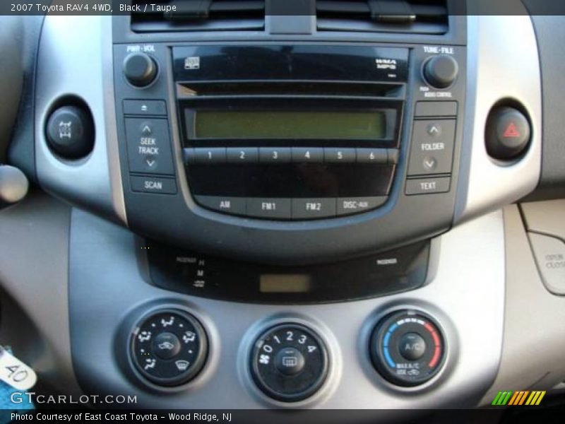 Black / Taupe 2007 Toyota RAV4 4WD