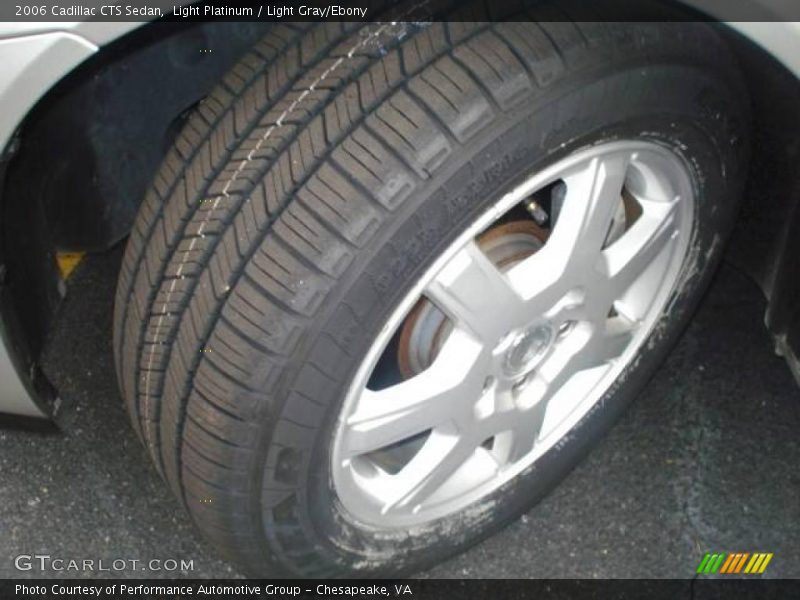Light Platinum / Light Gray/Ebony 2006 Cadillac CTS Sedan