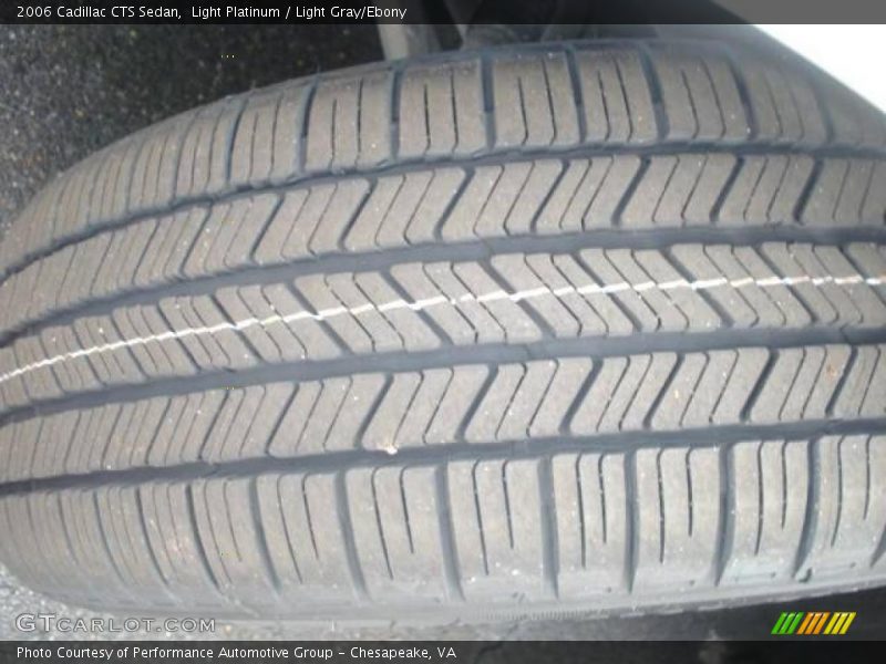 Light Platinum / Light Gray/Ebony 2006 Cadillac CTS Sedan