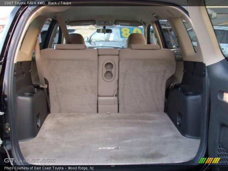 Black / Taupe 2007 Toyota RAV4 4WD