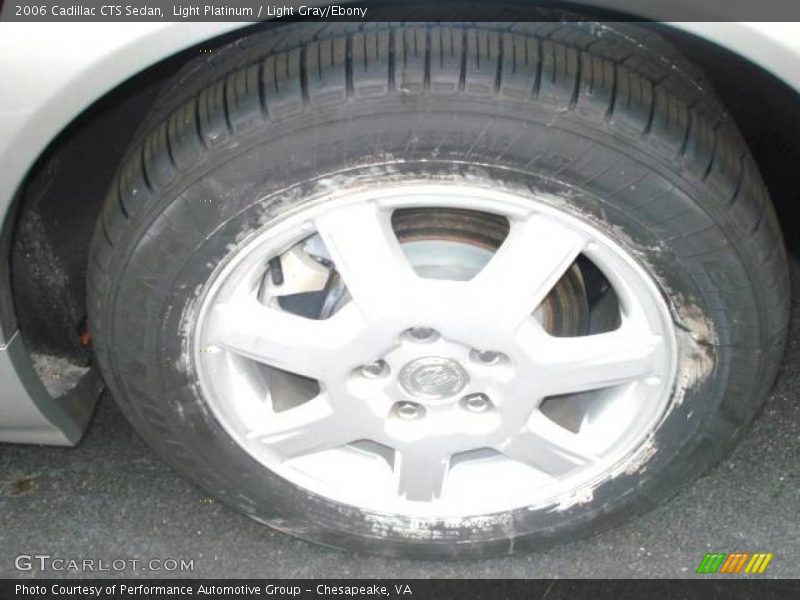Light Platinum / Light Gray/Ebony 2006 Cadillac CTS Sedan