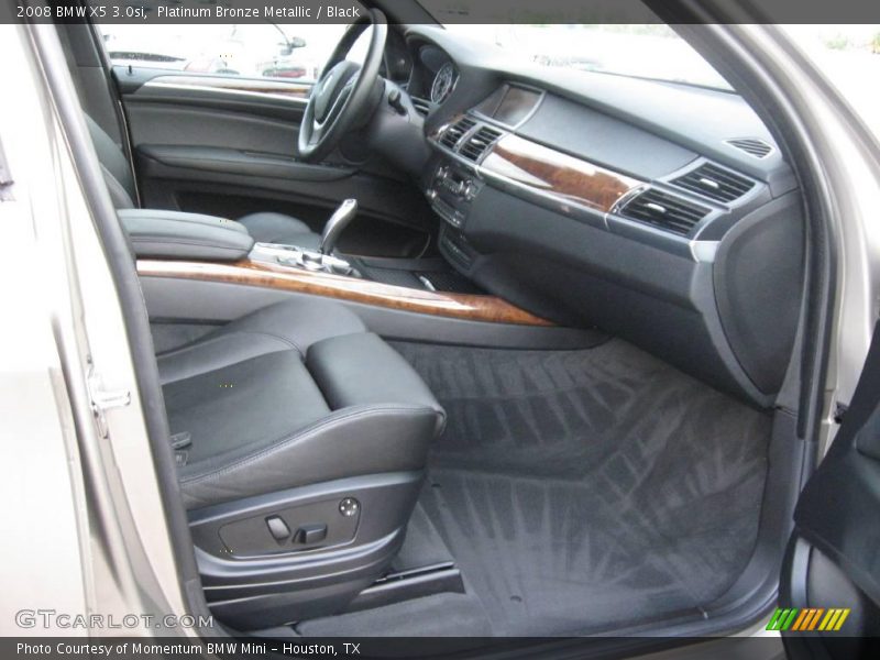 Platinum Bronze Metallic / Black 2008 BMW X5 3.0si