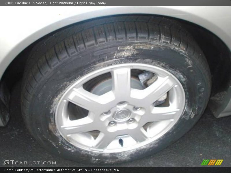 Light Platinum / Light Gray/Ebony 2006 Cadillac CTS Sedan