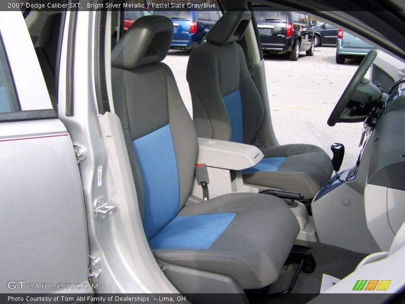 Bright Silver Metallic / Pastel Slate Gray/Blue 2007 Dodge Caliber SXT