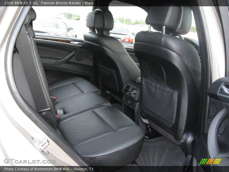 Platinum Bronze Metallic / Black 2008 BMW X5 3.0si