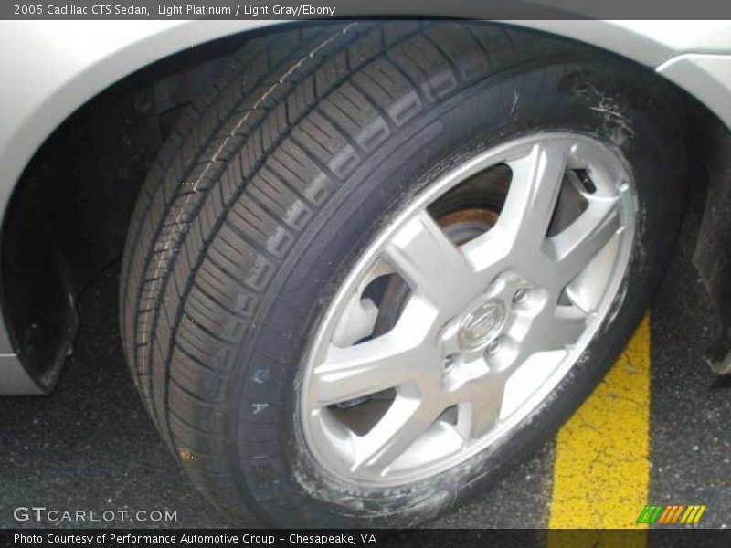 Light Platinum / Light Gray/Ebony 2006 Cadillac CTS Sedan