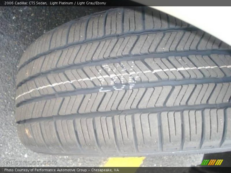 Light Platinum / Light Gray/Ebony 2006 Cadillac CTS Sedan