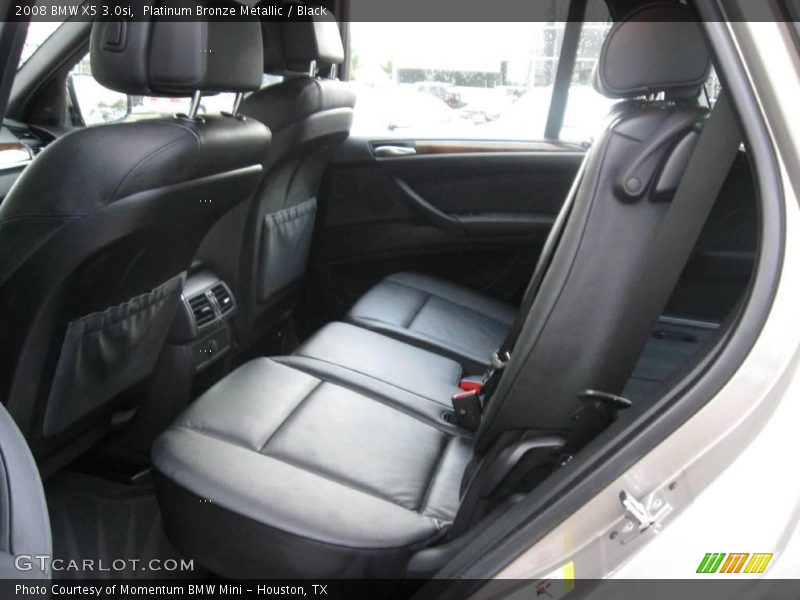 Platinum Bronze Metallic / Black 2008 BMW X5 3.0si