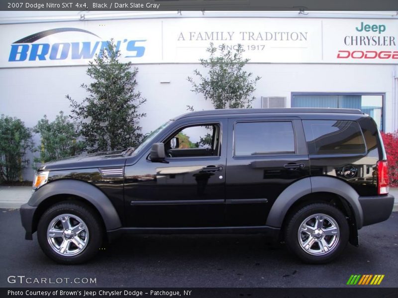 Black / Dark Slate Gray 2007 Dodge Nitro SXT 4x4