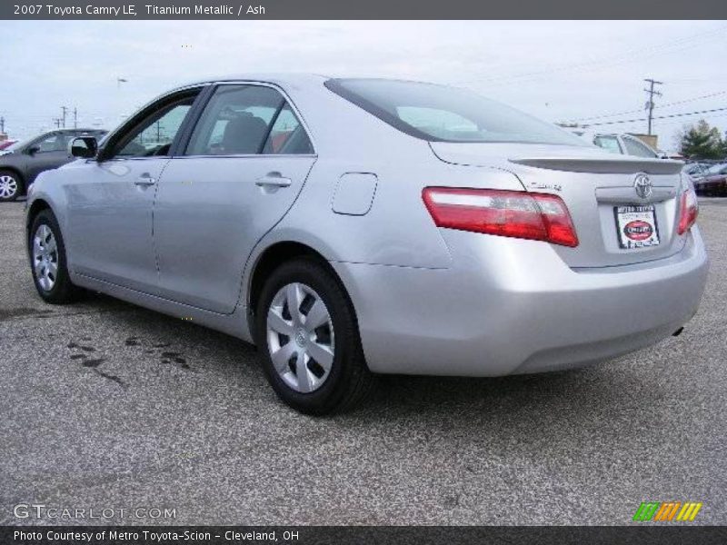 Titanium Metallic / Ash 2007 Toyota Camry LE