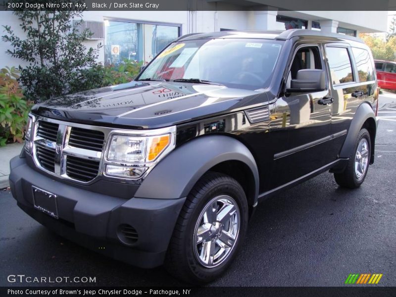 Black / Dark Slate Gray 2007 Dodge Nitro SXT 4x4