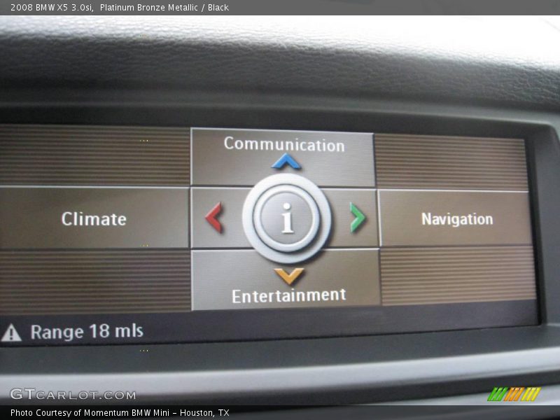 Platinum Bronze Metallic / Black 2008 BMW X5 3.0si