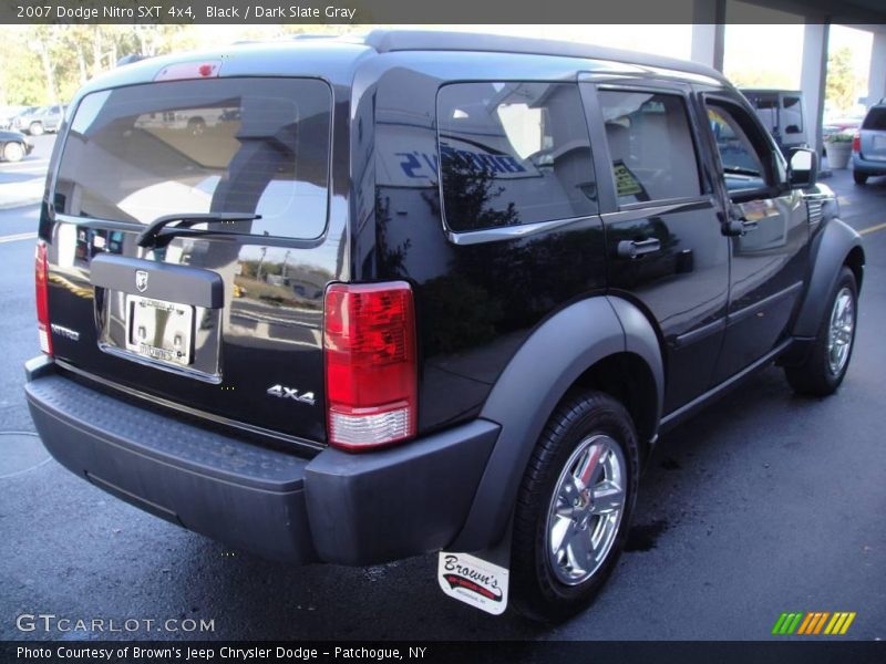 Black / Dark Slate Gray 2007 Dodge Nitro SXT 4x4