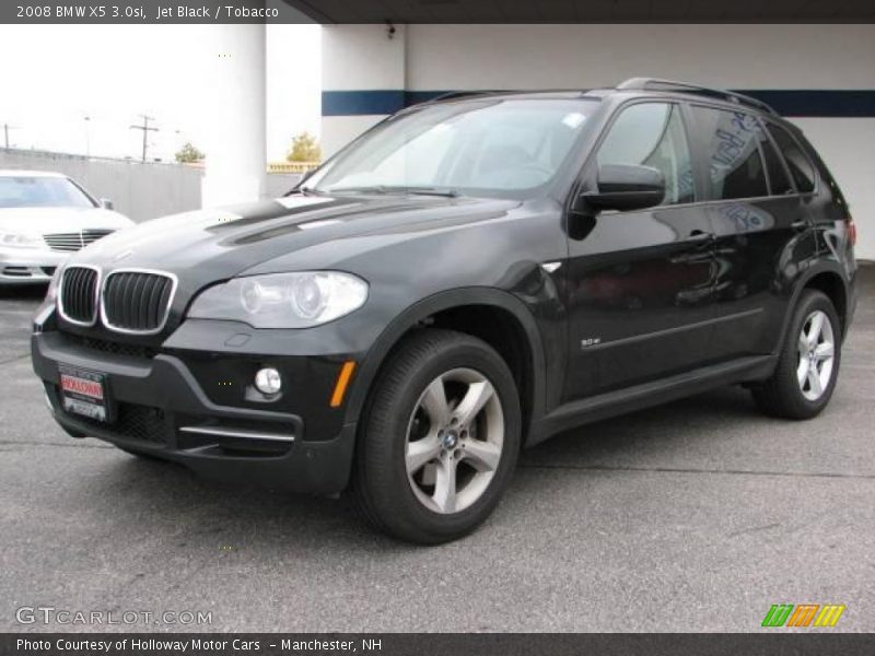 Jet Black / Tobacco 2008 BMW X5 3.0si