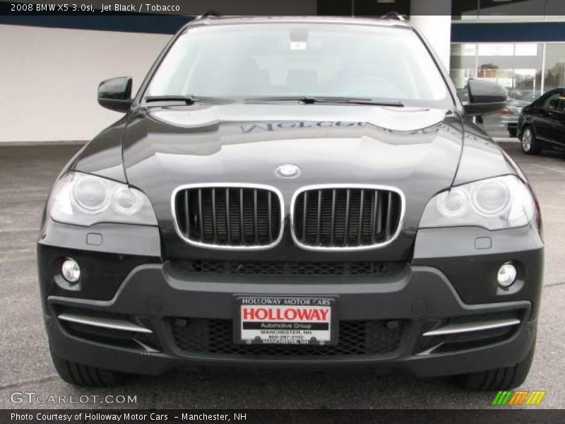 Jet Black / Tobacco 2008 BMW X5 3.0si