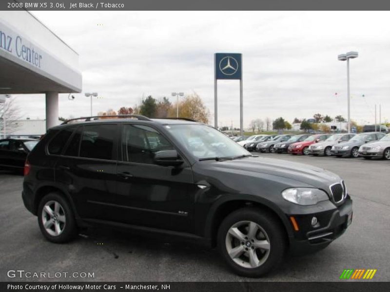 Jet Black / Tobacco 2008 BMW X5 3.0si