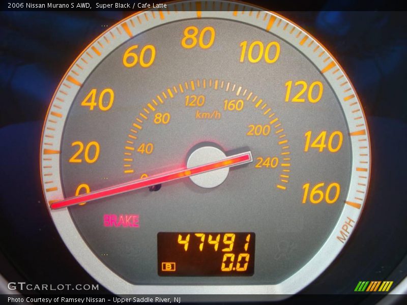 Super Black / Cafe Latte 2006 Nissan Murano S AWD