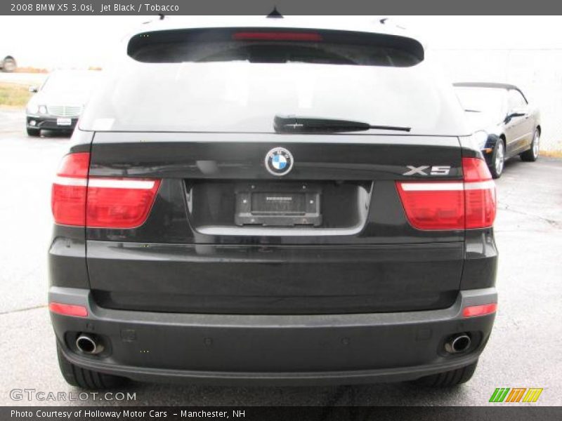 Jet Black / Tobacco 2008 BMW X5 3.0si