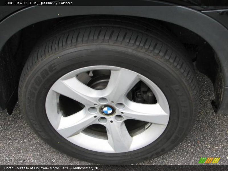 Jet Black / Tobacco 2008 BMW X5 3.0si