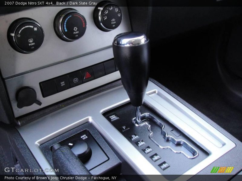 Black / Dark Slate Gray 2007 Dodge Nitro SXT 4x4
