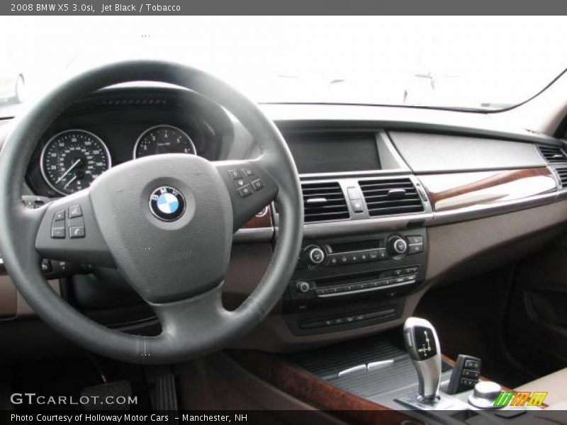 Jet Black / Tobacco 2008 BMW X5 3.0si