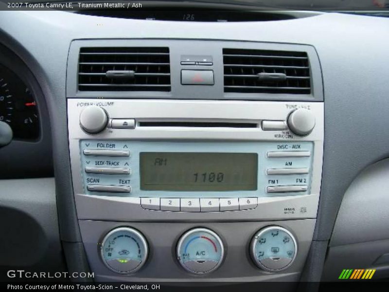 Titanium Metallic / Ash 2007 Toyota Camry LE