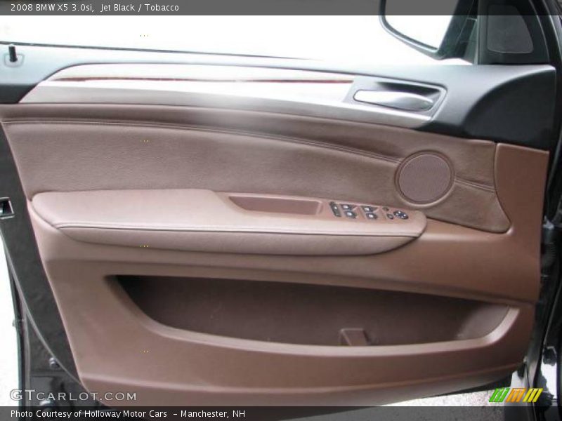 Jet Black / Tobacco 2008 BMW X5 3.0si
