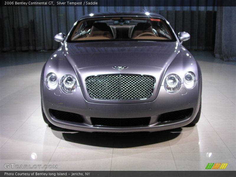 Silver Tempest / Saddle 2006 Bentley Continental GT