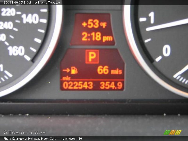 Jet Black / Tobacco 2008 BMW X5 3.0si