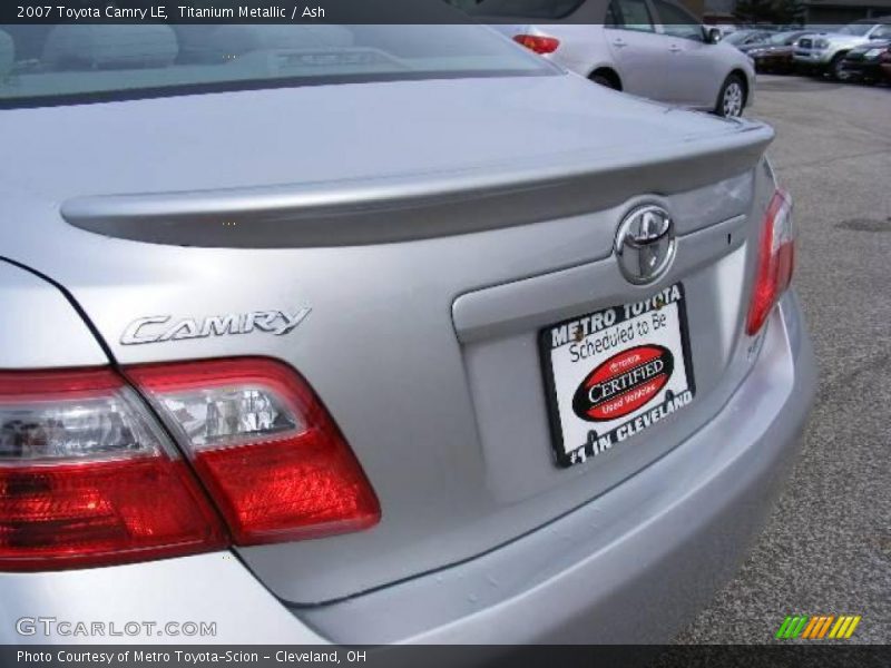 Titanium Metallic / Ash 2007 Toyota Camry LE