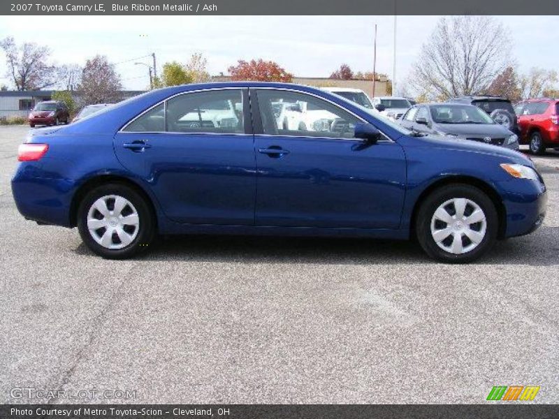 Blue Ribbon Metallic / Ash 2007 Toyota Camry LE