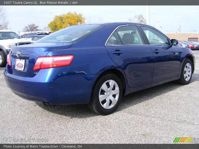 Blue Ribbon Metallic / Ash 2007 Toyota Camry LE