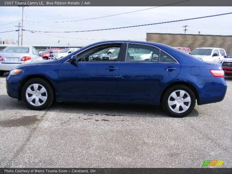 Blue Ribbon Metallic / Ash 2007 Toyota Camry LE