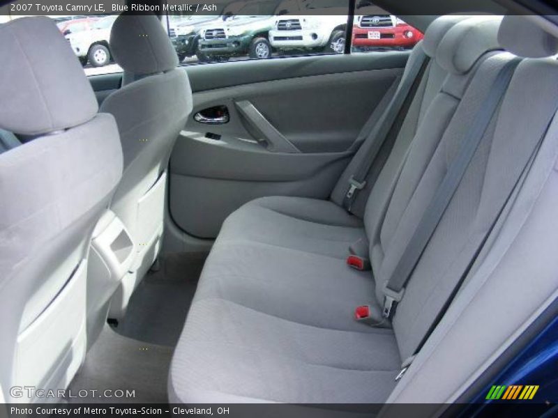 Blue Ribbon Metallic / Ash 2007 Toyota Camry LE