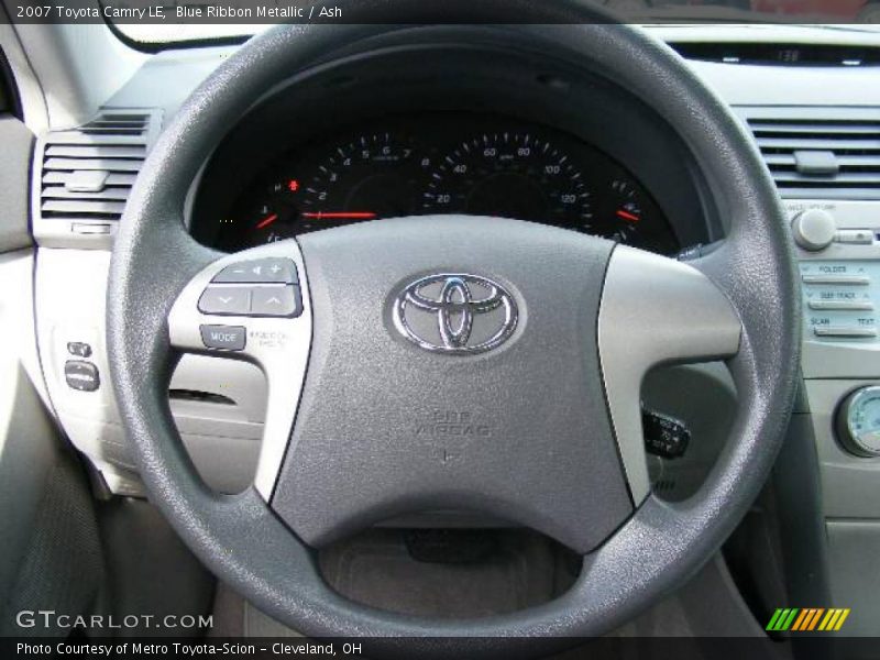 Blue Ribbon Metallic / Ash 2007 Toyota Camry LE