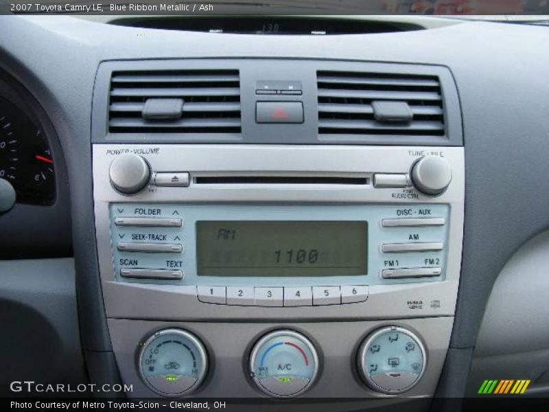 Blue Ribbon Metallic / Ash 2007 Toyota Camry LE