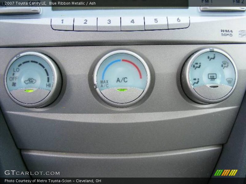 Blue Ribbon Metallic / Ash 2007 Toyota Camry LE