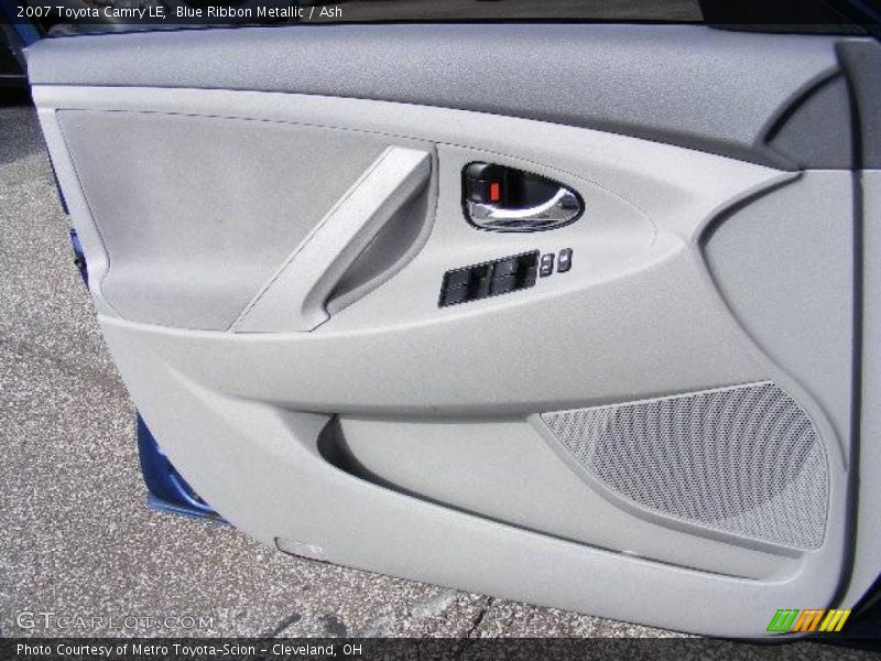 Blue Ribbon Metallic / Ash 2007 Toyota Camry LE