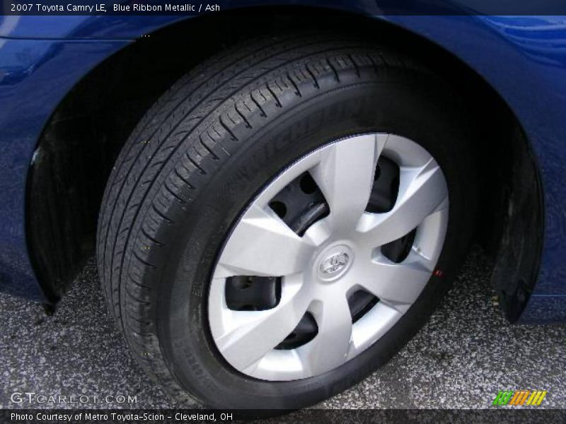 Blue Ribbon Metallic / Ash 2007 Toyota Camry LE