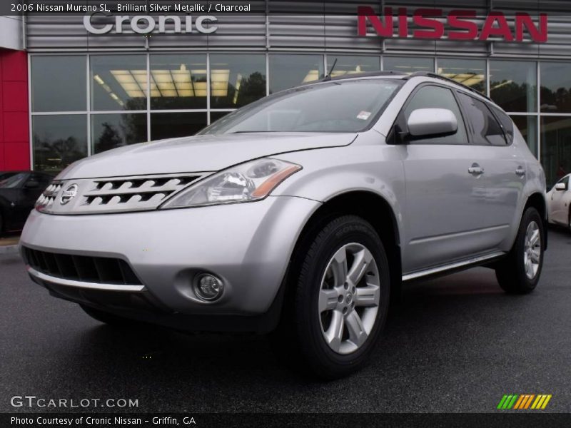 Brilliant Silver Metallic / Charcoal 2006 Nissan Murano SL
