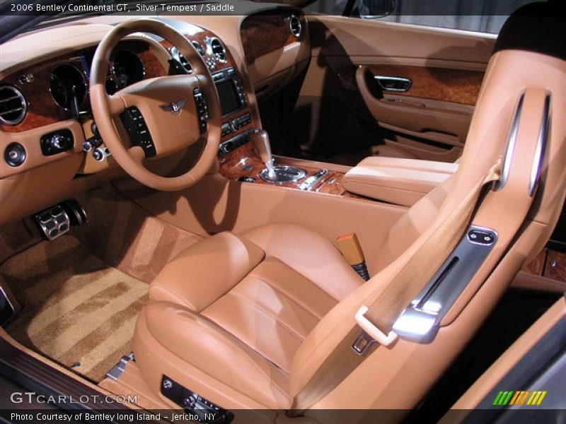 Silver Tempest / Saddle 2006 Bentley Continental GT