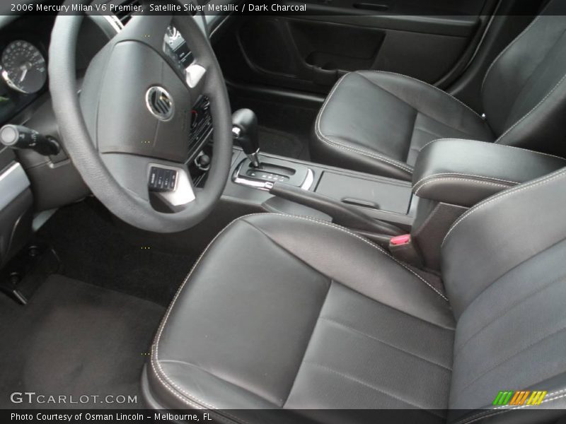 Satellite Silver Metallic / Dark Charcoal 2006 Mercury Milan V6 Premier