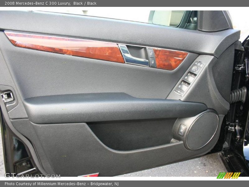 Black / Black 2008 Mercedes-Benz C 300 Luxury