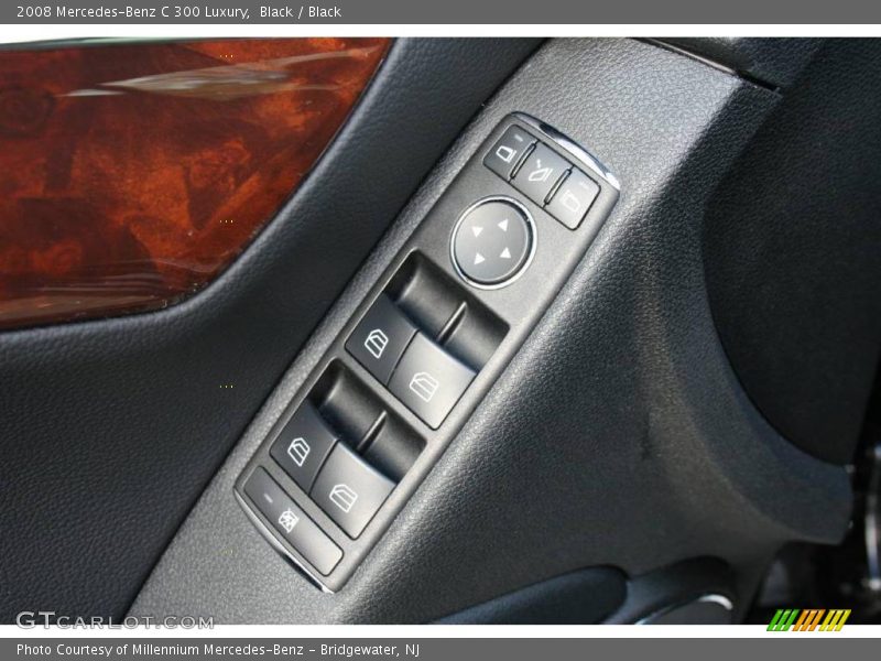 Black / Black 2008 Mercedes-Benz C 300 Luxury
