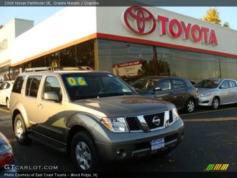Granite Metallic / Graphite 2006 Nissan Pathfinder SE