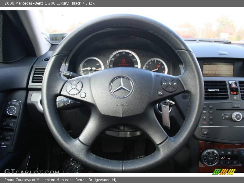 Black / Black 2008 Mercedes-Benz C 300 Luxury