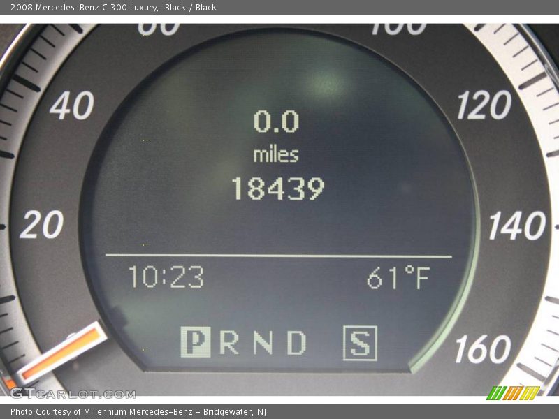 Black / Black 2008 Mercedes-Benz C 300 Luxury