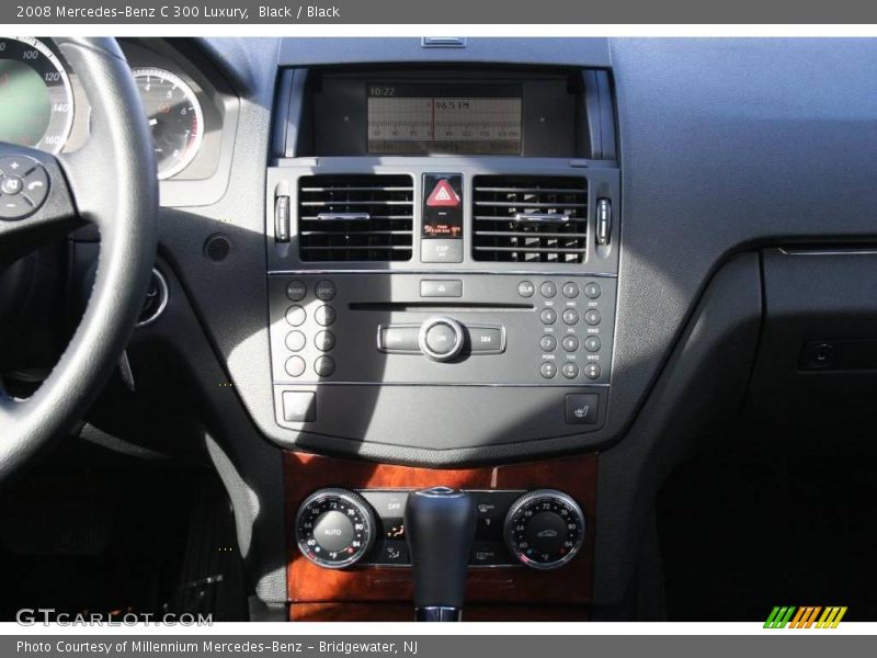 Black / Black 2008 Mercedes-Benz C 300 Luxury